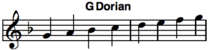 Dorian Scale Mode