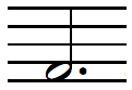 dotted half note