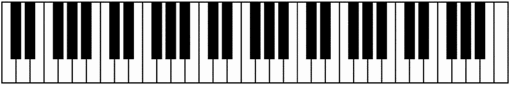 61 key piano