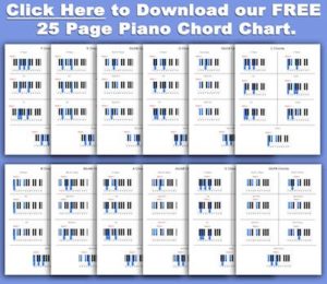 Free Piano Chord Chart